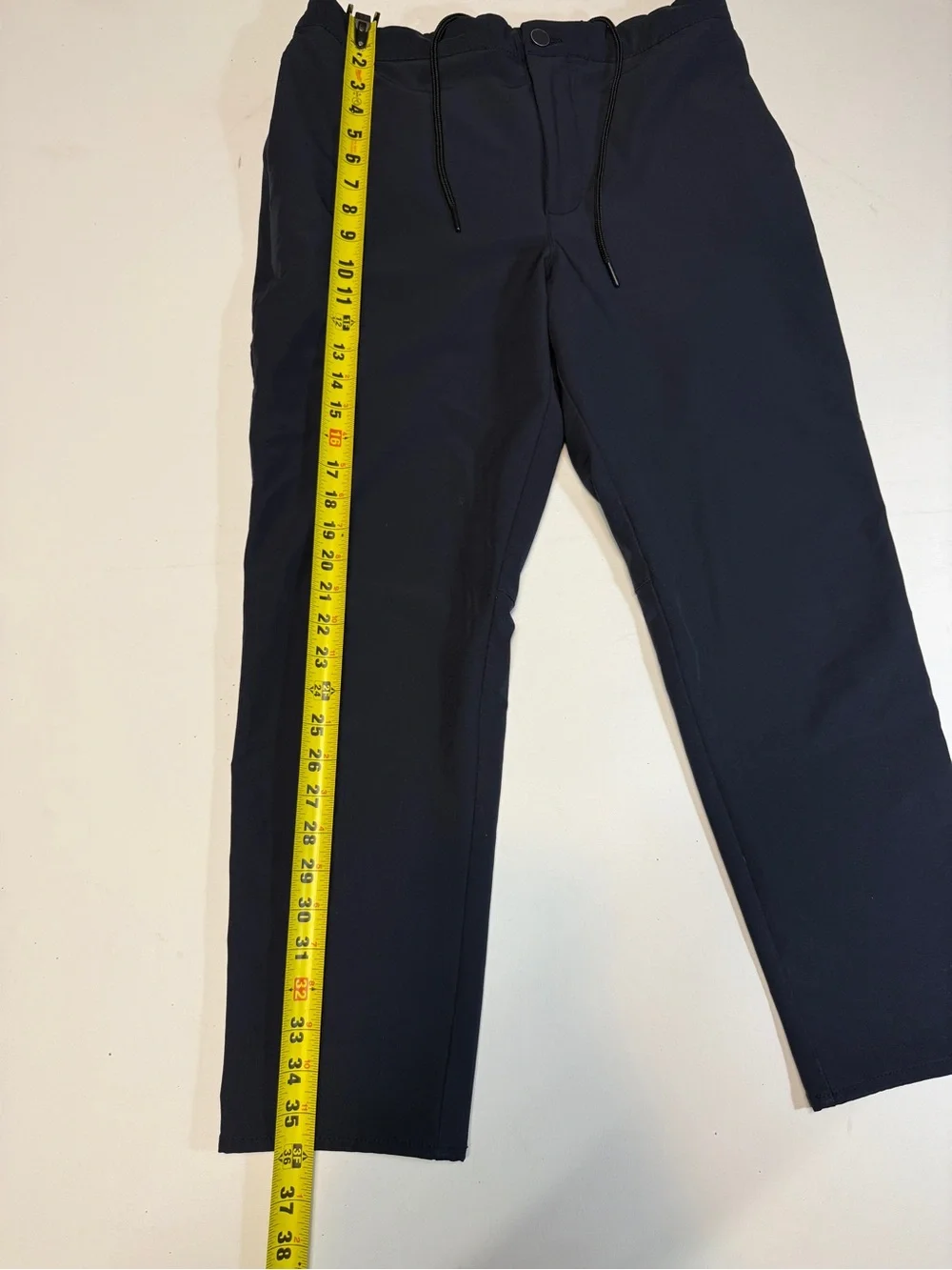 Banana Republic Navy Drawstring Performance Chinos